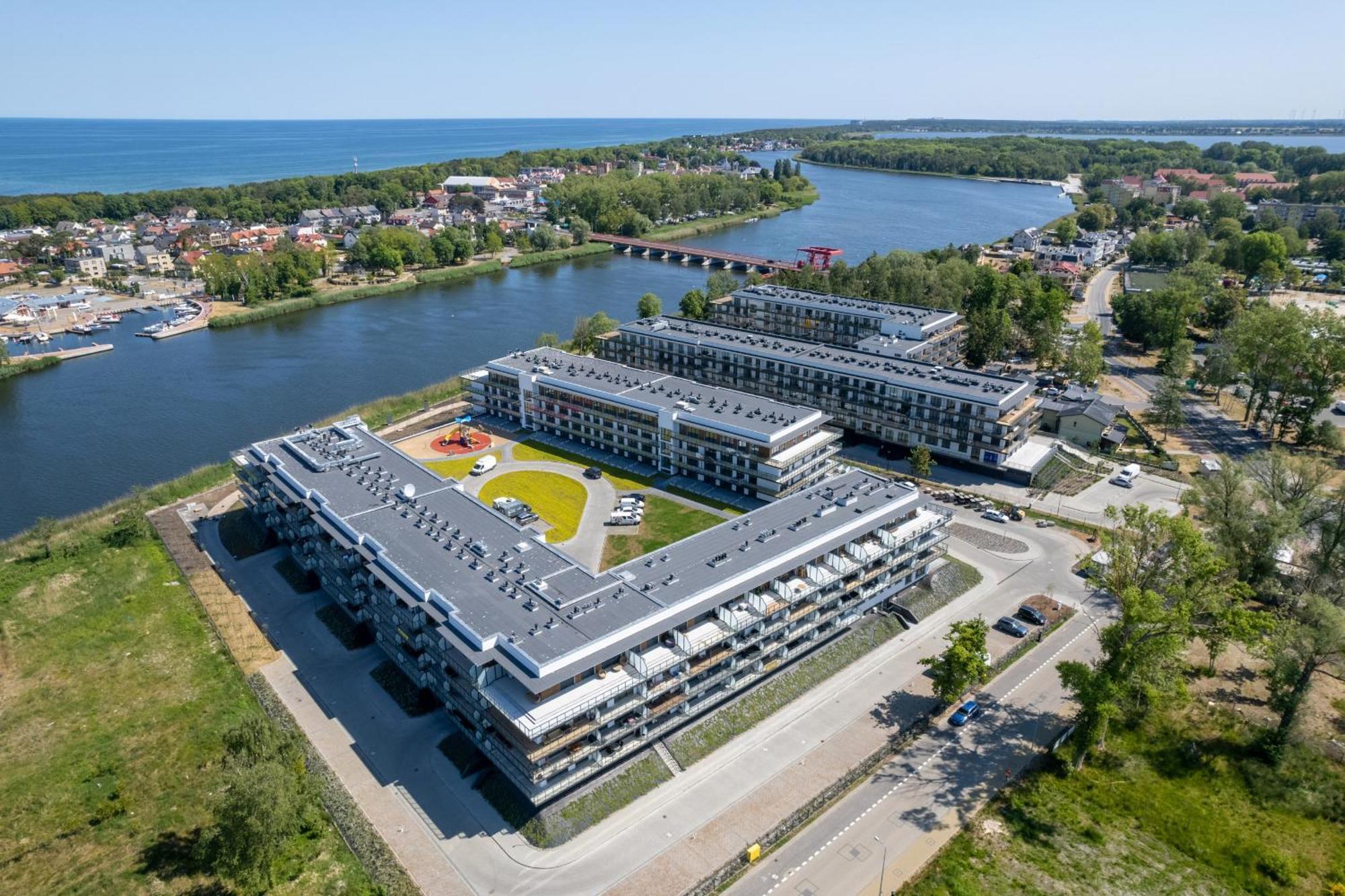 Stela Water Side Apartment - Swimming Pool & Sauna By Renters Prestige Dziwnów Buitenkant foto